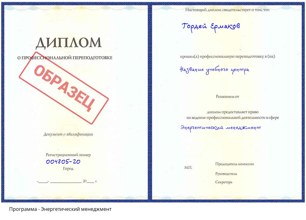 Энергетический менеджмент Котельники